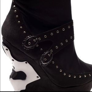 Hades Brands 9” Platforms w/chrome studding.